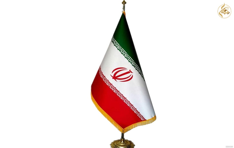 چاپ پرچم ایستاده ایران