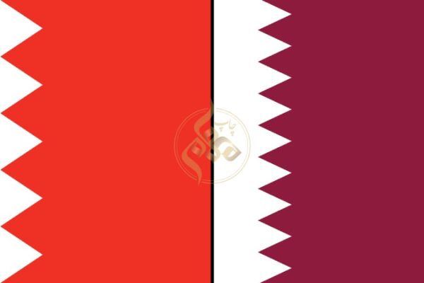 فرق پرچم قطر و بحرین